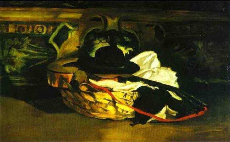 Edouard Manet Guitar And Hat